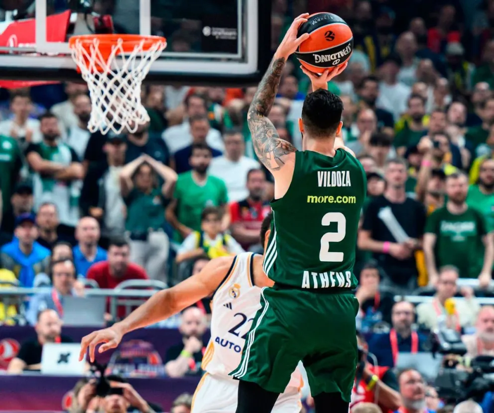 El marplatense Luca Vildoza salió campeón de la Euroliga con Panathinaikos