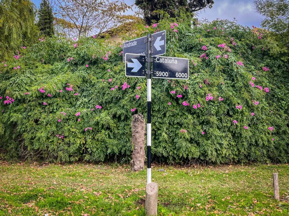 Trabajan para cambiar la circulación en una zona del barrio Estrada