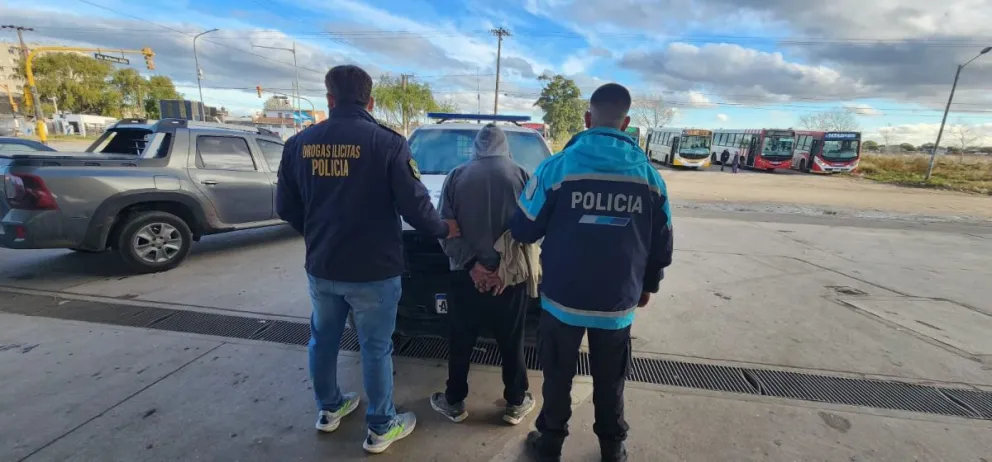 Detienen a un vendedor de drogas que era buscado desde hace un año