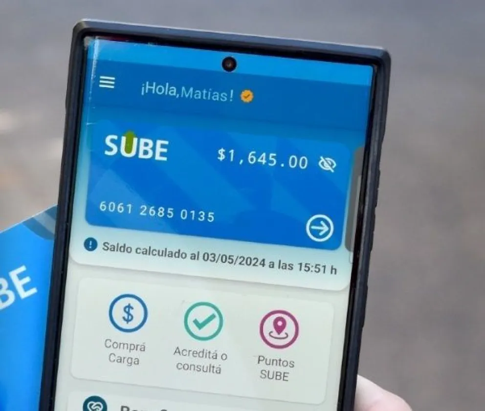 La nueva App SUBE centraliza todas las gestiones en un solo lugar