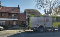 Sofocaron un incendio en una casa del barrio Primera Junta