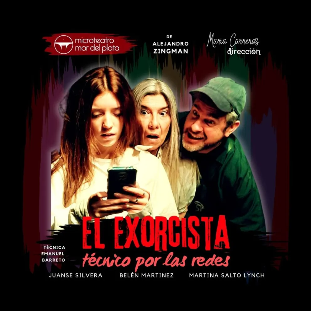 Se estrena la comedia "El exorcista, técnicos por las redes" en Chauvin 