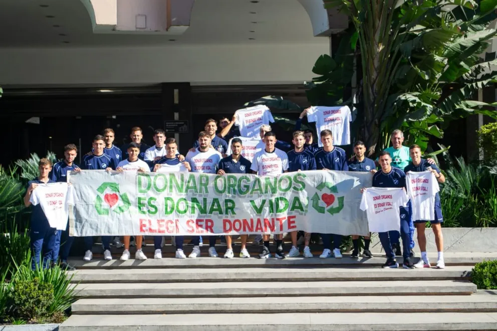 Alvarado se sumó a la campaña "Donar órganos, es donar vida"