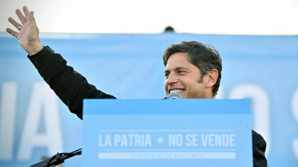 Kicillof encabezó un acto en el marco de la Lealtad Peronista: "Es un ...