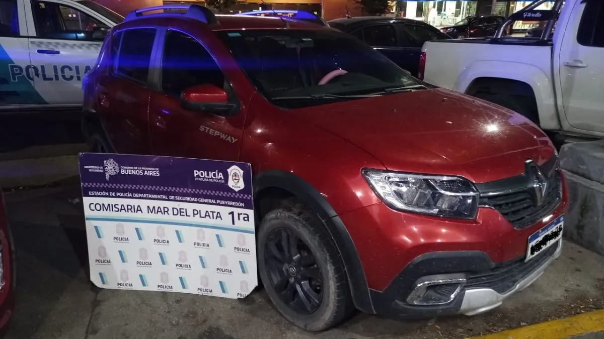 Detienen a un hombre con un auto robado en Mar del Plata | Infobrisas