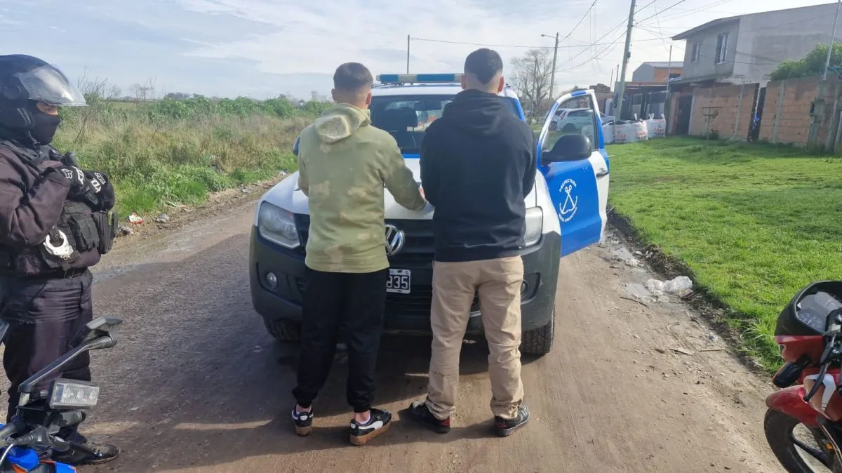 Detenidos en moto por el golpe en La Perla